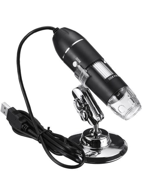 Norinco M8704-1600 1600X Illuminated USB Microscope with Stand OTG and Type-C Converter Android Mac Windows Compatible