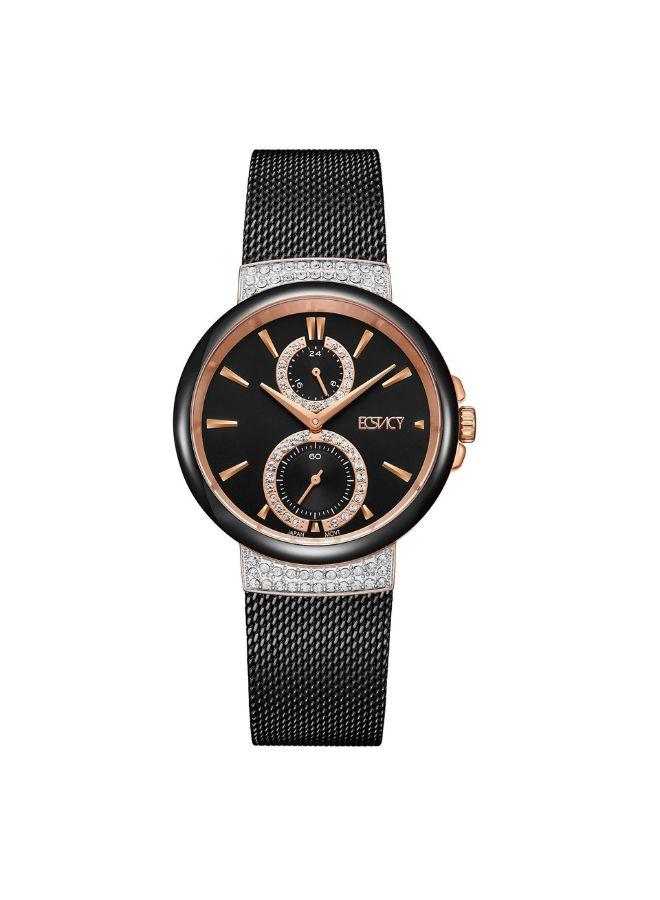 ECSTACY Women's Stainless Steel Multi Function Watch E23603-KMBB - 38 mm - Image 1