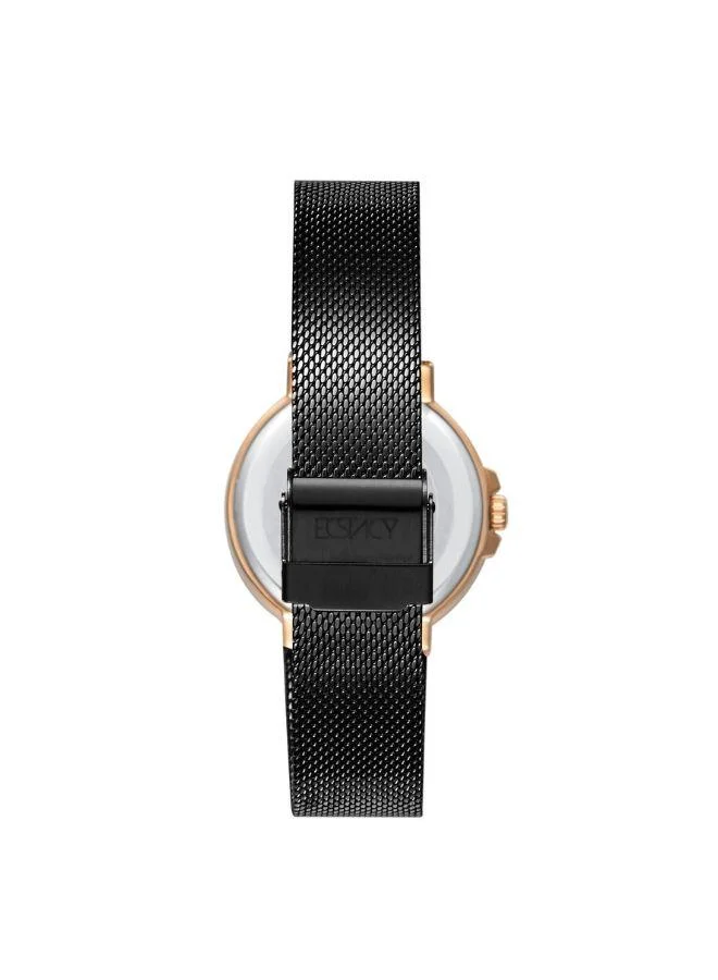 إكستاسي Women's Stainless Steel Multi Function Watch E23603-KMBB - 38 mm