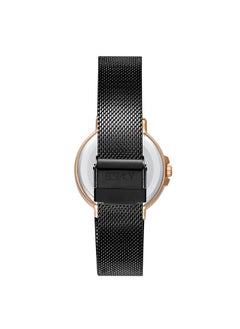 ECSTACY ECSTACY Women's Multi Function  Black Sunray  Dial Watch - E23603-KMBB  - Image 3