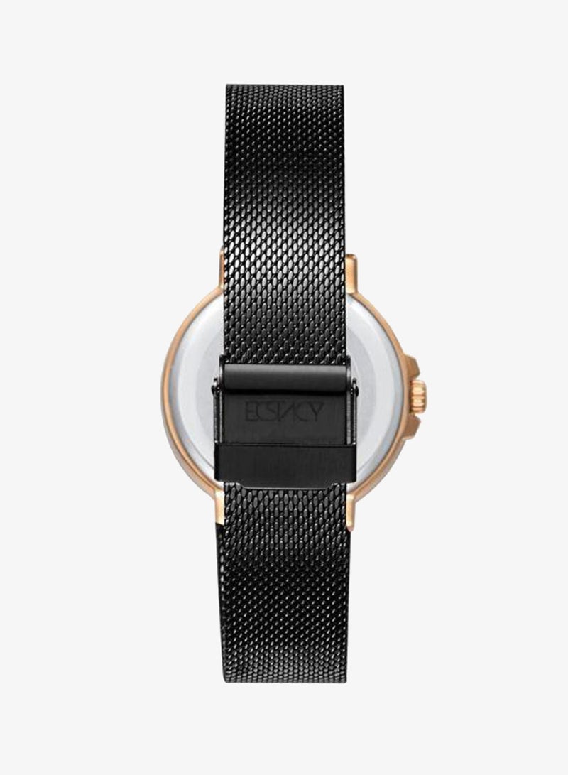ECSTACY Women's Stainless Steel Multi Function Watch E23603-KMBB - 38 mm - Image 3