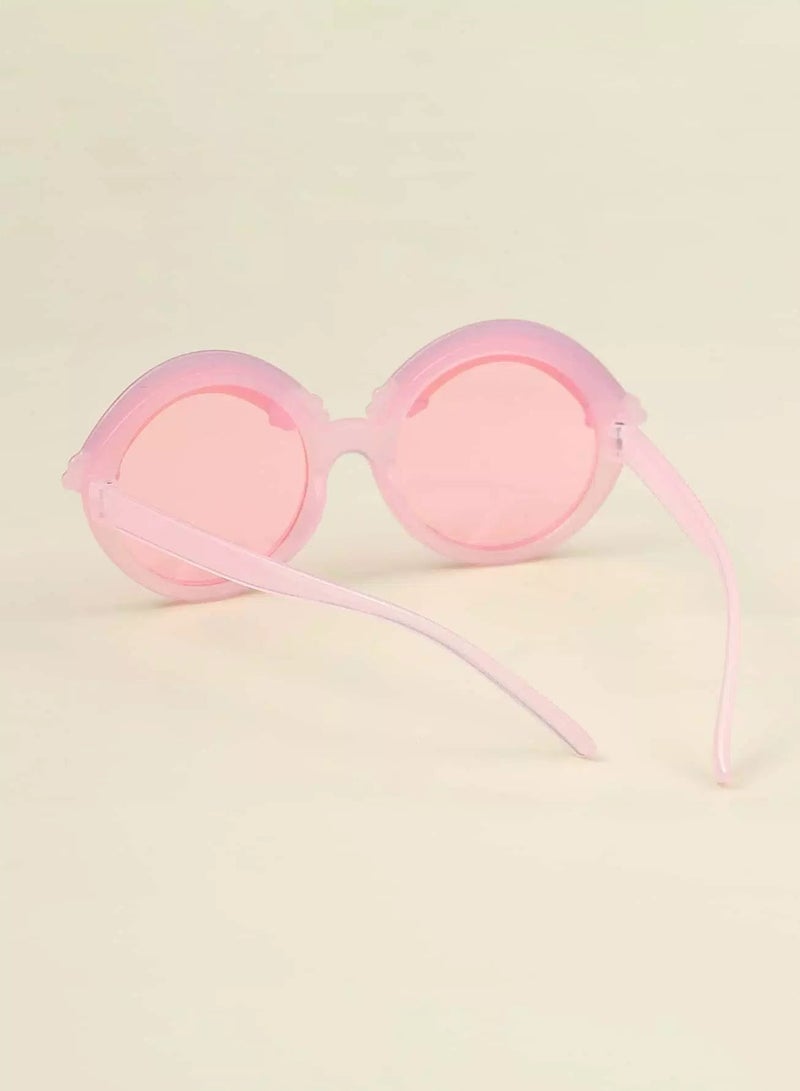 Generic Toddler Kids Rainbow Acrylic Frame Sunglasses  - Image 2