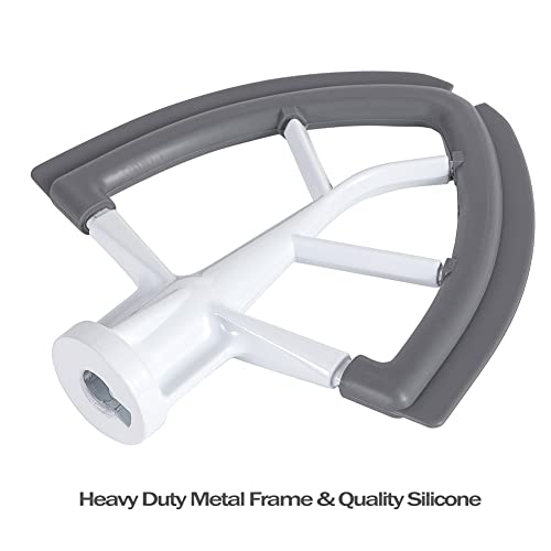 ORIEMARS Flex Edge Beater for KitchenAid KSM150 Artisan Series 5QT Stand Mixer, Metal Beater Paddle for KitchenAid Mixer KSM150 attachments accessories. - Image 2