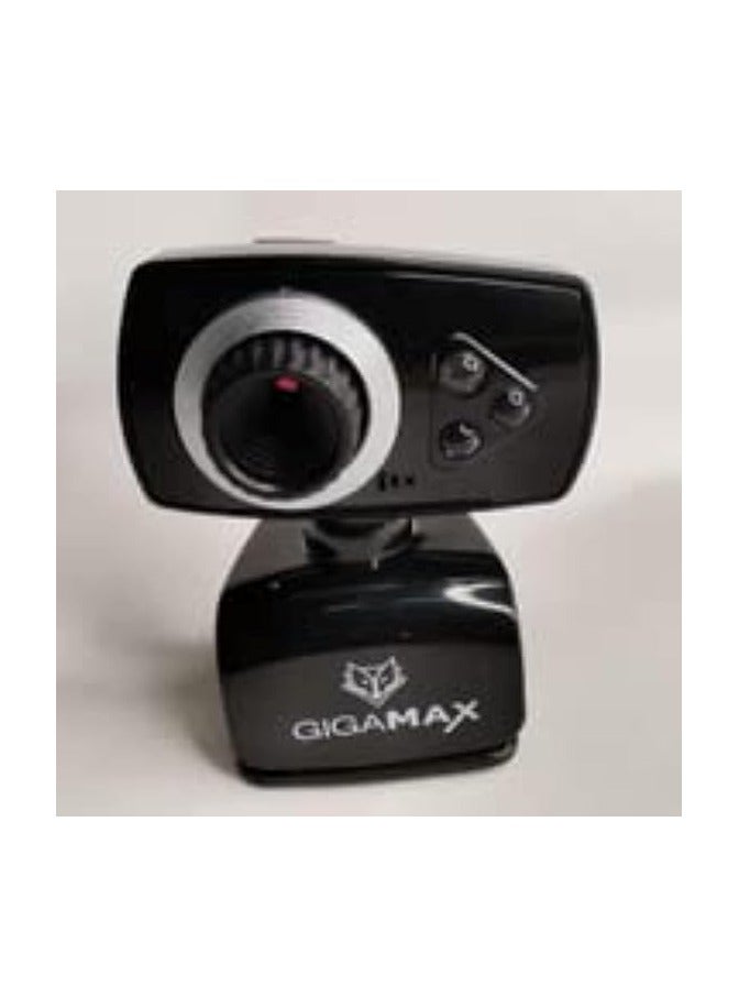 جيجاماكس كاميرا ويب صغيرة من جيجا ماكس - جي ام 100 في سي ار، أسود - Image 3
