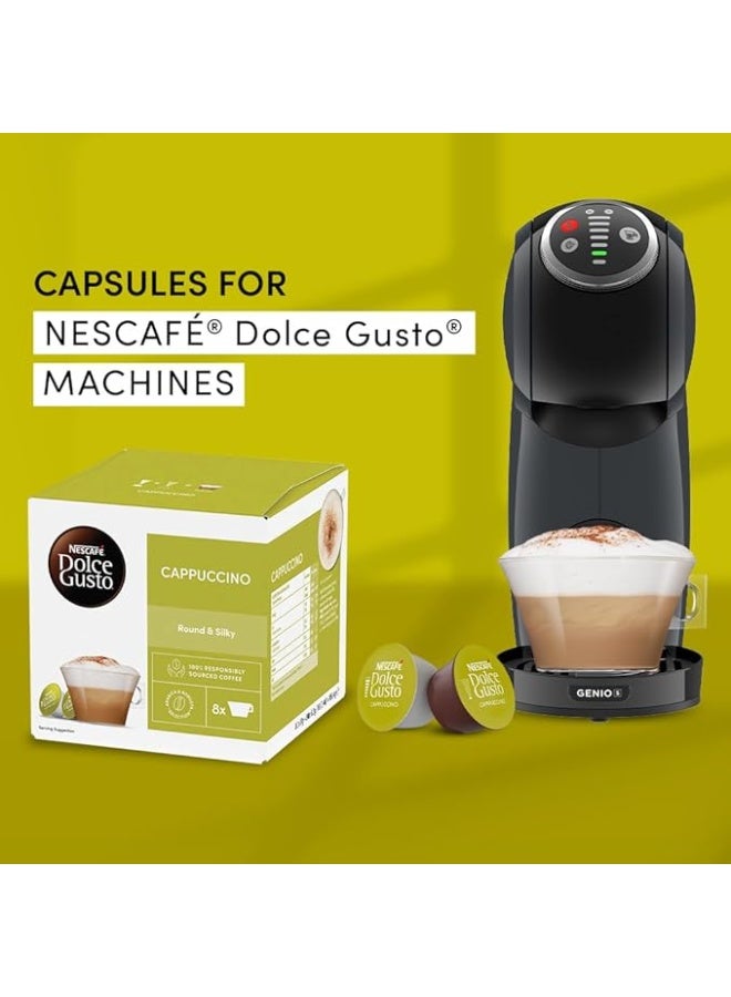 دولسي قوستو كبسولات كابتشينو دولتشي غوستو من نسكافيه 3×16( 48 كبسولة كوب) - Image 2