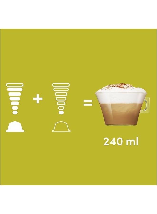 دولسي قوستو كبسولات كابتشينو دولتشي غوستو من نسكافيه 3×16( 48 كبسولة كوب) - Image 3