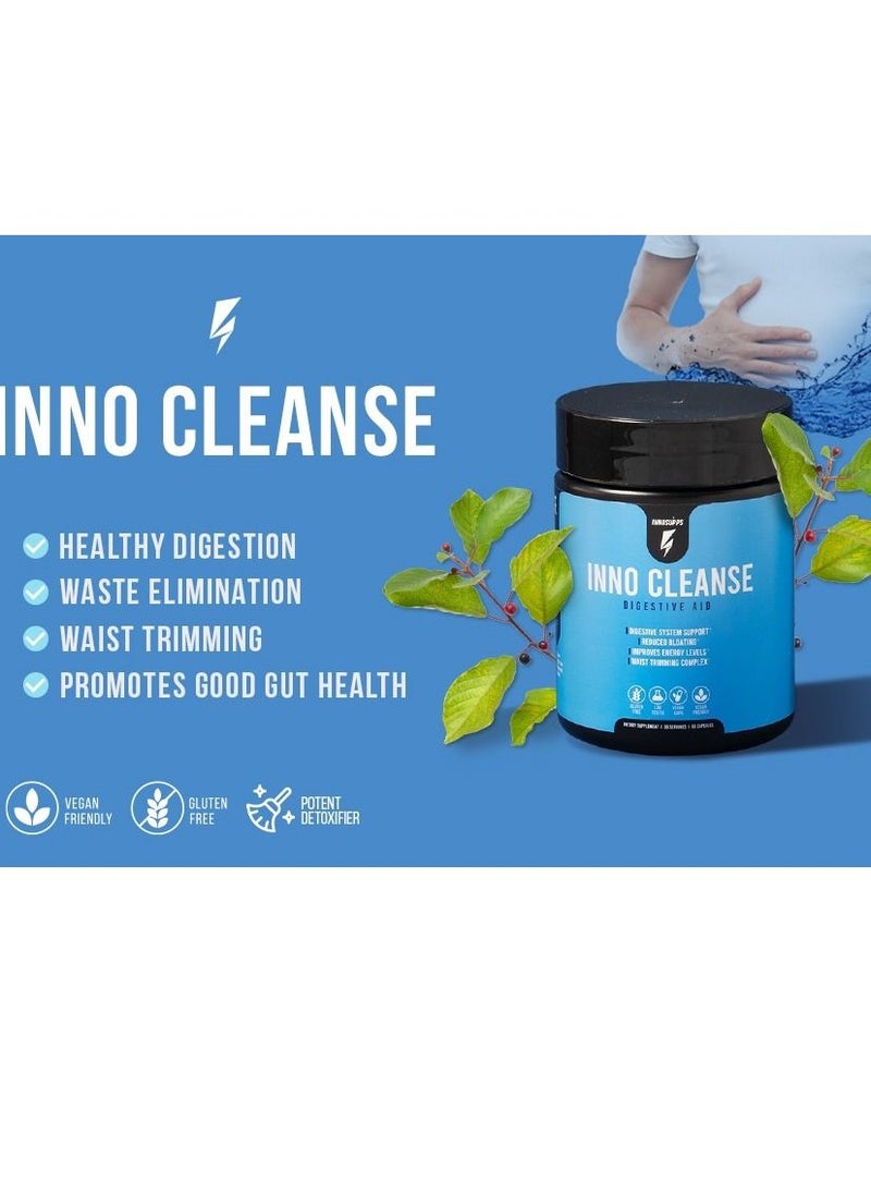 INNOSUPPS - Inno Cleanse Digestive Aid 60 Capsules - Image 1