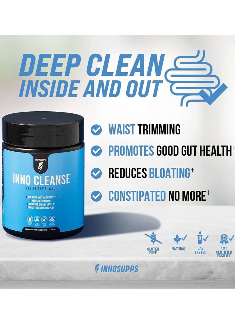 INNOSUPPS - Inno Cleanse Digestive Aid 60 Capsules - Image 1
