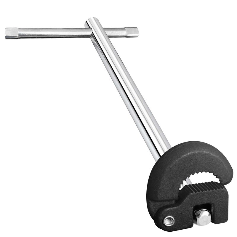 Viganoc 11 Basin Wrench Sink Wrench Adjustable Tap Nut Spanner 38 to 114 Capacity for Tight Space Use - Image 2