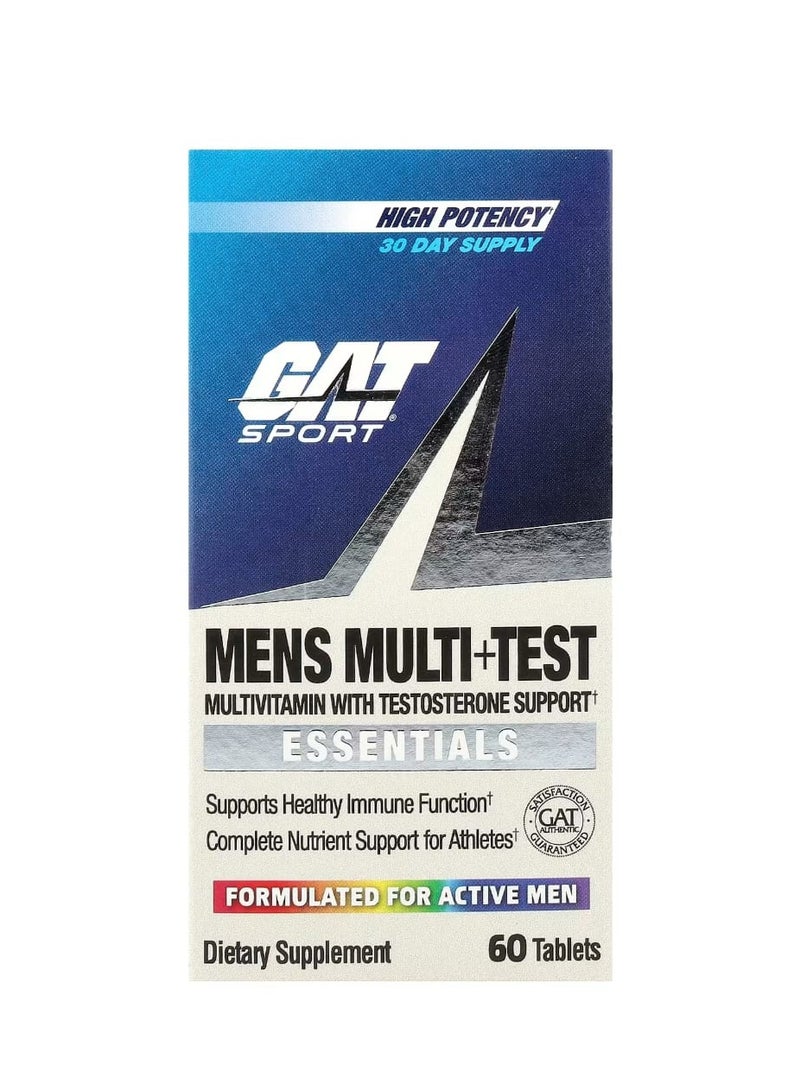 جات أقراص متعددة للرجال + اختبار عالية الفعالية 60 قرصًا - Image 1