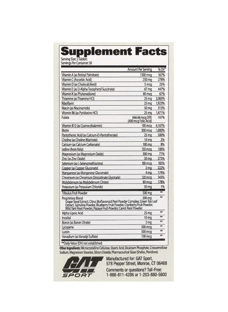 جات أقراص متعددة للرجال + اختبار عالية الفعالية 60 قرصًا - Image 2