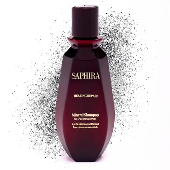 Saphira شامبو سافيرا للعناية بالشعر - خالي من الكبريتات والبارابين، مرطب، مُصلح ومُكثف لجميع أنواع الشعر - Image 1