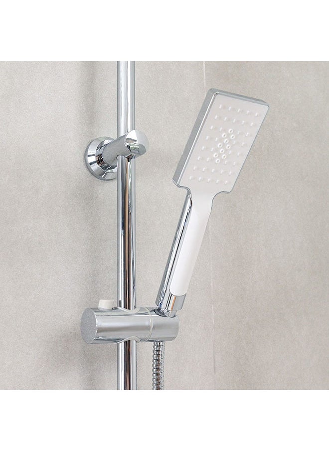 milano - Sigma Shower Column, Stainless Steel Shower Column for Toilets, Bathroom, Lavatory L 101 x W 37 x H 38 cm Chrome - Image 1