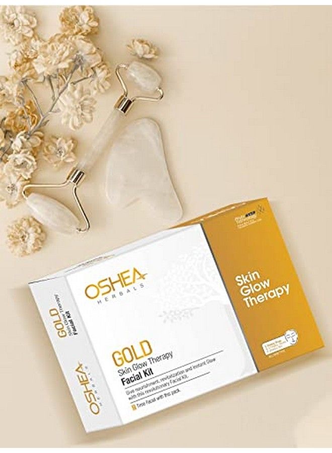 OSHEA Gold Skin Glow Therapy Facial Kit (New) - Image 1
