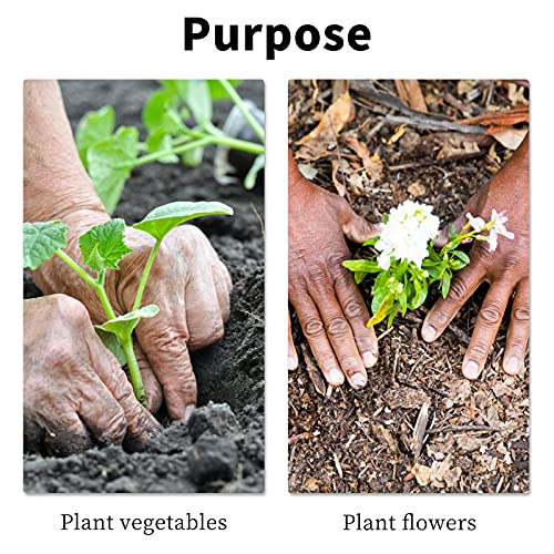 TCBWFY Auger Drill Bit 2x14.6inch Garden Plant Flower Bulb Auger Rapid Planter Bulb & Bedding Plant Auger for 3/8" Hex Drive Earth Drill Fence Post Umbrella Hole Digger - Image 5