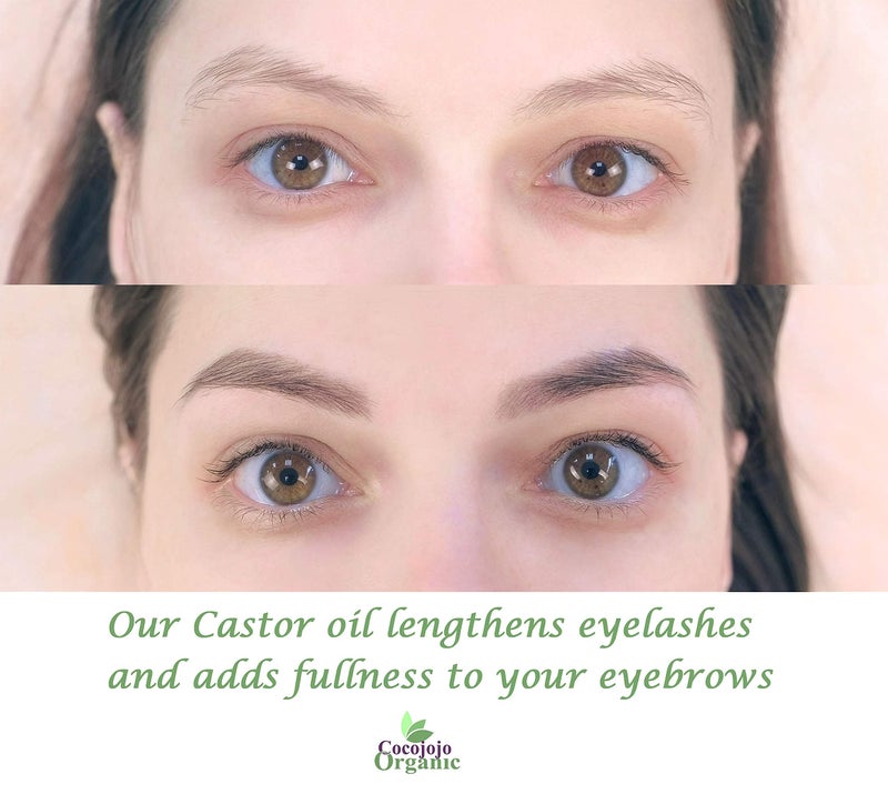 Dr Joe Lab Castor Oil 32 oz USDA Organic Certified Cold-Pressed, 100% Pure, Hexane-Free Castor Oil - Ricinus Communis Moisturizing For Dry Skin Hair Care Eyelashe Eyebrows 1 Quart By Weight Caster Oil Coco Jojo - Image 4