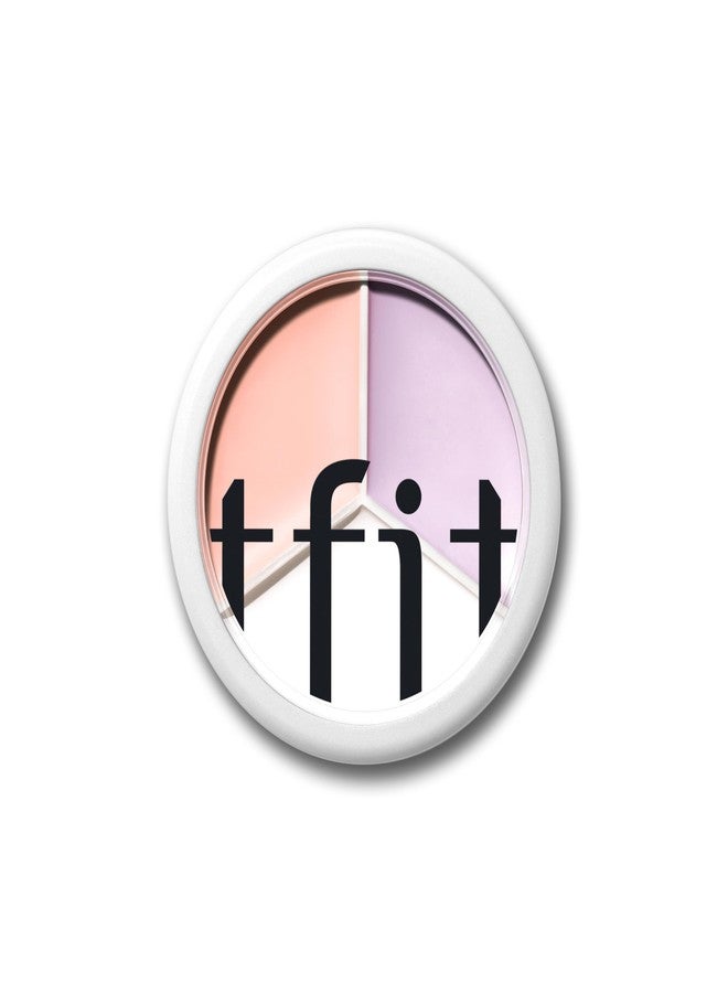 TFIT Cover Up Pro Concealer Palette - 3-in-1 Full Coverage Color Correcting Cream for Dark Circles, Spots, Puffiness (B01 Corrector, 15g) - Image 1