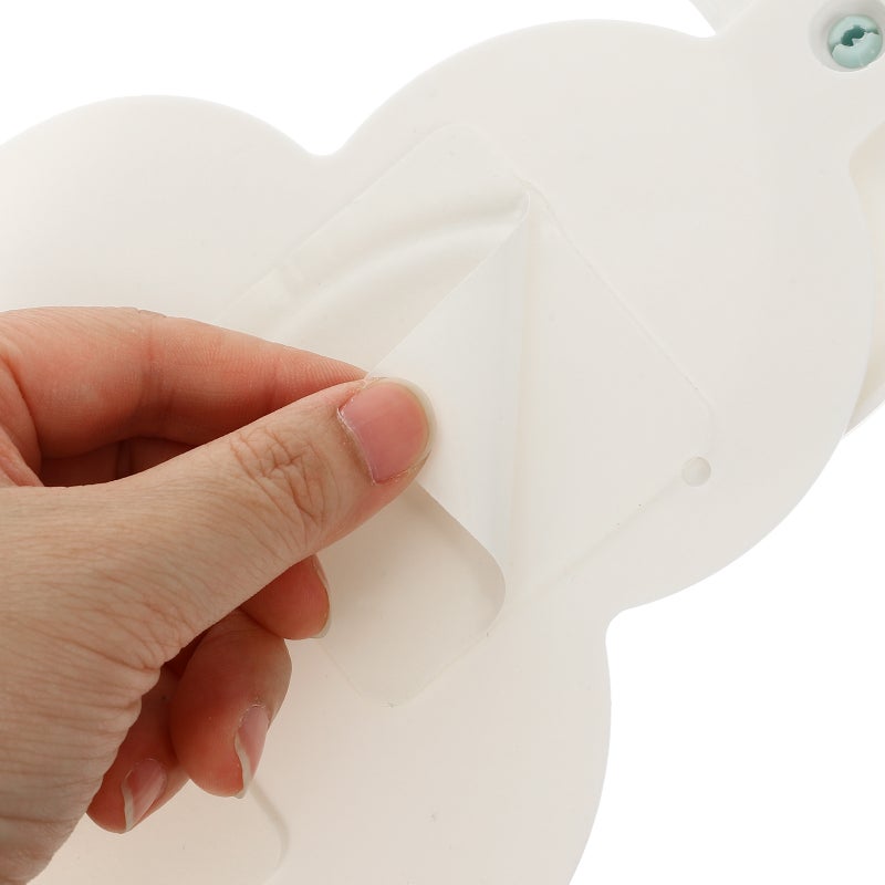 Sticky Cloud Coat Hanger Wall-mounted Door Hanger Multi-purpose Hook Rack - Image 2