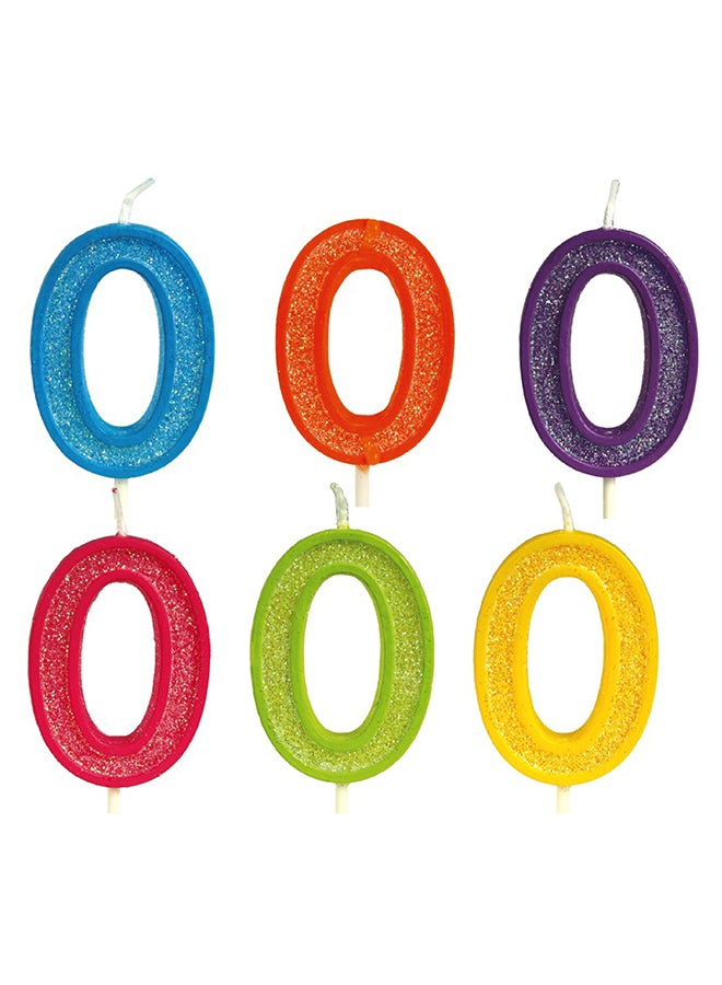 فيستاز جويركا شمعة لامعة رقم 0 ألوان متنوعة