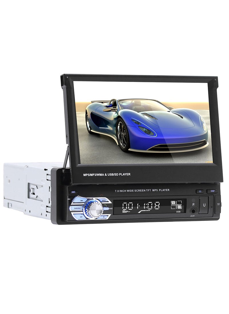SWM - Car MP5 Player 7in Screen Car Stereo AM FM Radio BT Video Media Player Contact Screen Car Electronics - Image 1