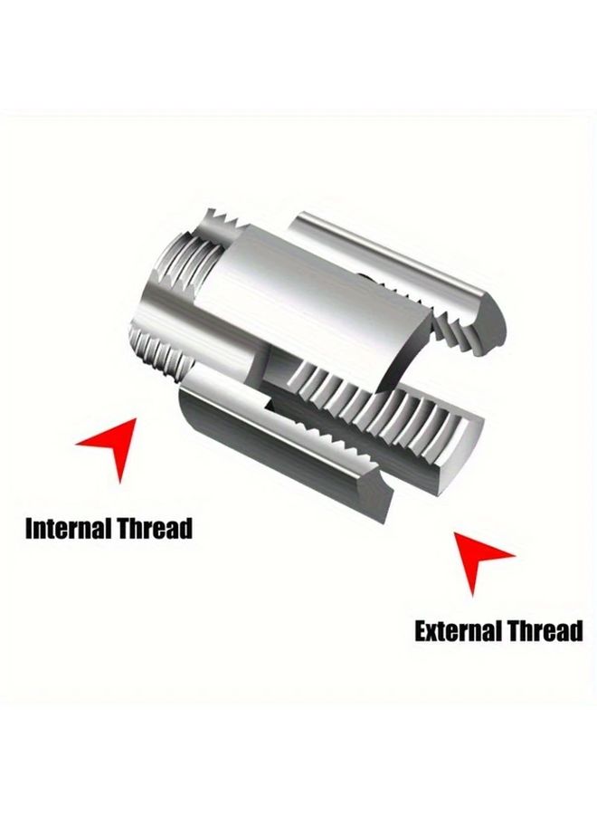 PPR Pipe Threading Tool for 1 2 and 3 4 Pipes Six Points Tap and Die Set - Image 2