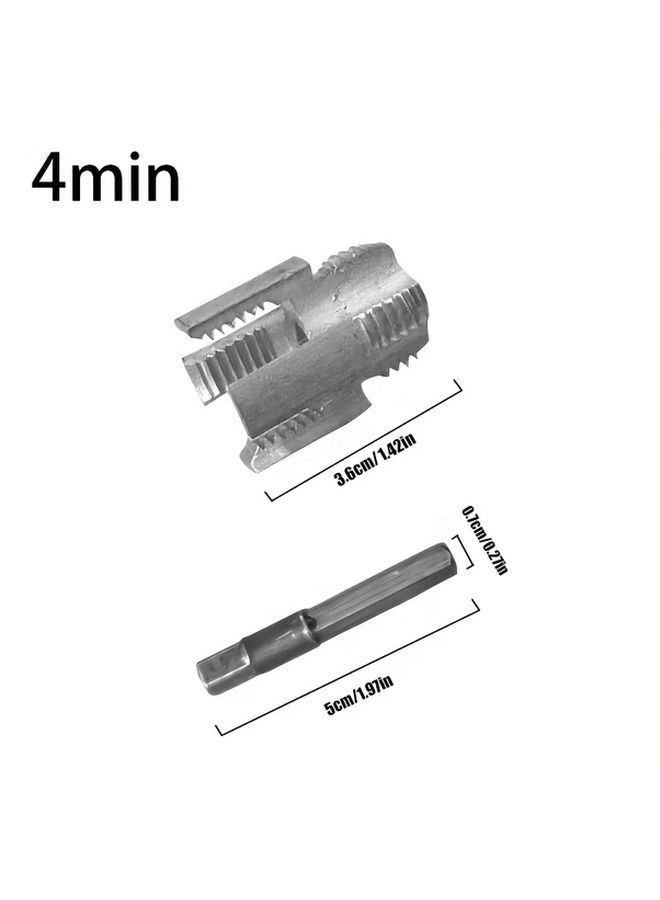 PPR Pipe Threading Tool for 1 2 and 3 4 Pipes Six Points Tap and Die Set - Image 3
