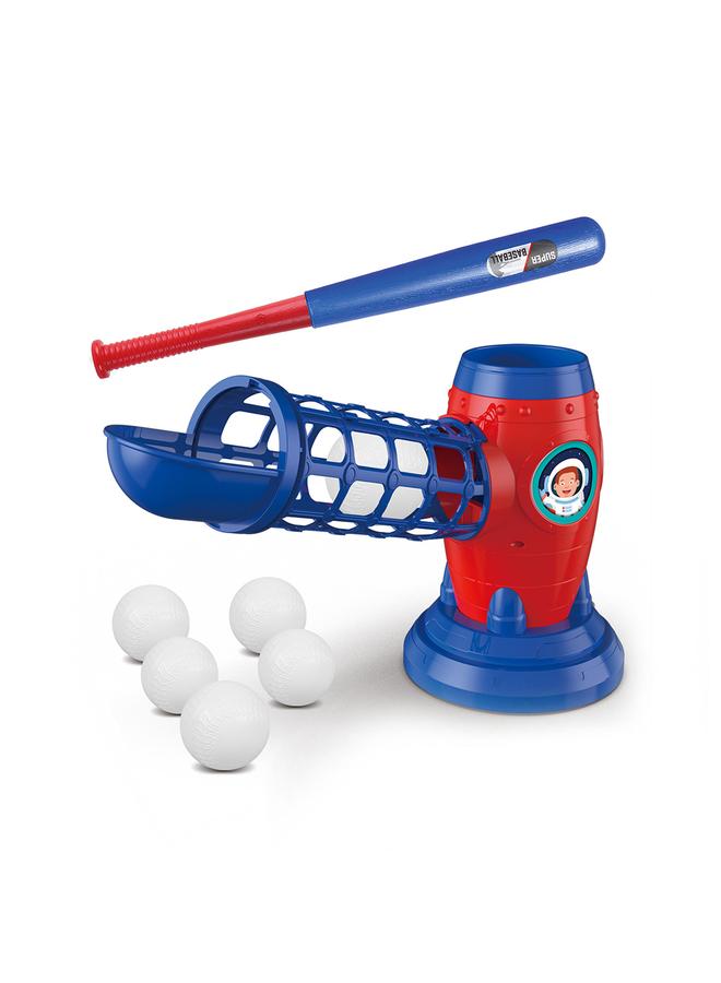 الأزرق جي دبليو لعبة البيسبول الكهربائية آلة الإنطلاق الرياضية للأطفال لعبة تدريب البيسبول الرياضية التي تبلغ من العمر 6 سنوات - Image 5