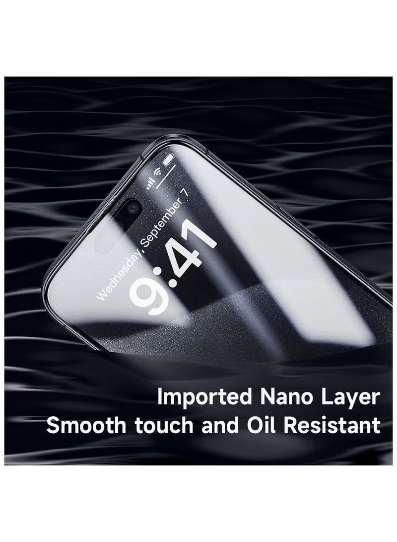 Mcdodo iPhone 16 Pro Screen Protector HD Clarity Tempered Glass Scratch & Fingerprint Resistant Bubble-Free Easy Install Case-Friendly Ultra-Thin Durable Protective Film - Image 5