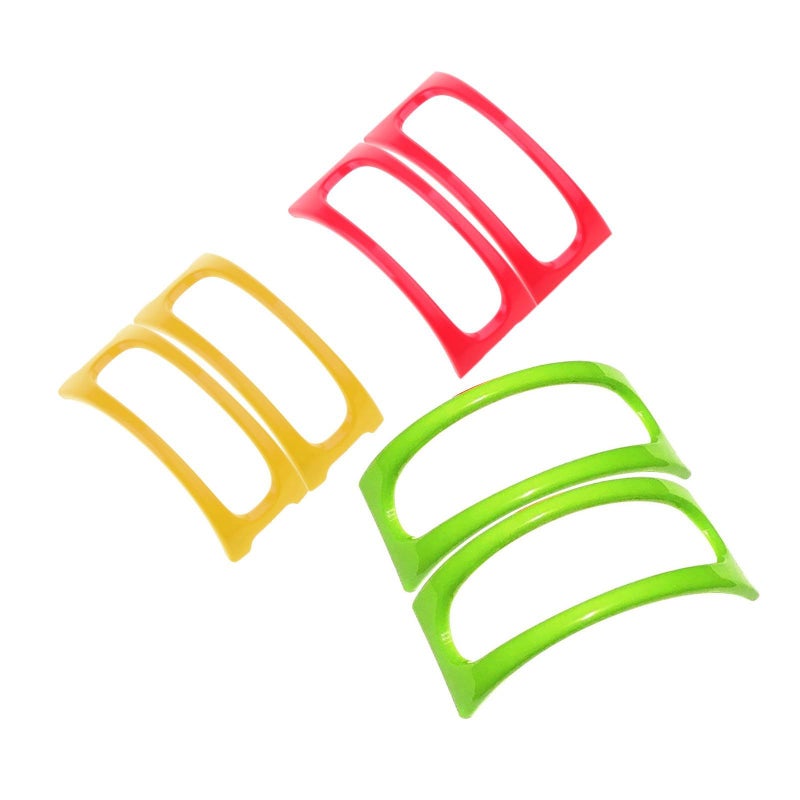 Green 6Pcs Tacos Holder Stand Serving Tray Snack Display Kitchen Tool - Image 4