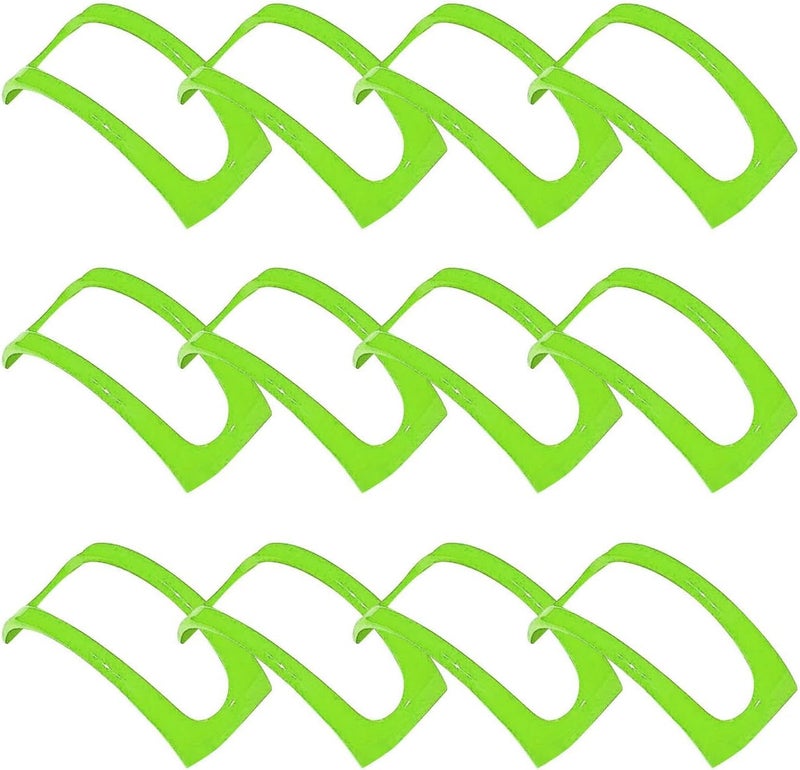 Green 6Pcs Tacos Holder Stand Serving Tray Snack Display Kitchen Tool - Image 1