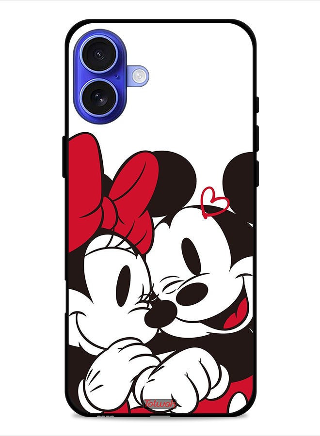 Tolwak Apple iPhone 16 Protective Case Cover Mickey Mouse - Image 1
