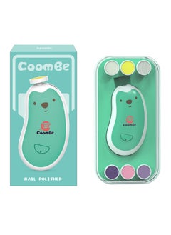 CoomBe Rechargeable Electric Baby Nail File/Nail Trimmer/Nail Cutter/Nail Clipper With Night Light and 6 Filing Heads for Baby and Adult  - Image 1