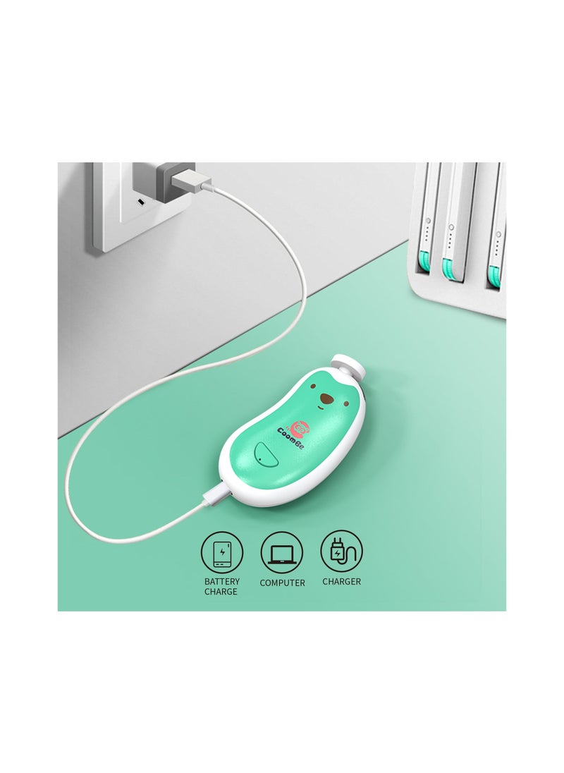 Rechargeable Electric Baby Nail File/Nail Trimmer/Nail Cutter/Nail Clipper With Night Light and 6 Filing Heads for Baby and Adult - pzsku/ZD336795671C4EDED5D96Z/45/_/1680228358/42d66ffb-296b-4112-95c1-e54b743d8405