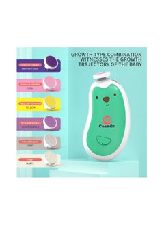 CoomBe Rechargeable Electric Baby Nail File/Nail Trimmer/Nail Cutter/Nail Clipper With Night Light and 6 Filing Heads for Baby and Adult  - Image 5