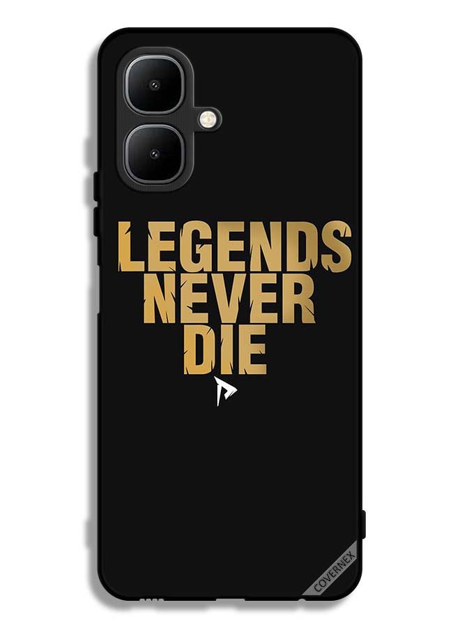 Covernex Tecno Pop 10 Protective Case Cover Legends Never Die