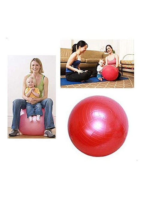 75cm Exercise Ball with Adjustable Resistance for Advanced Training