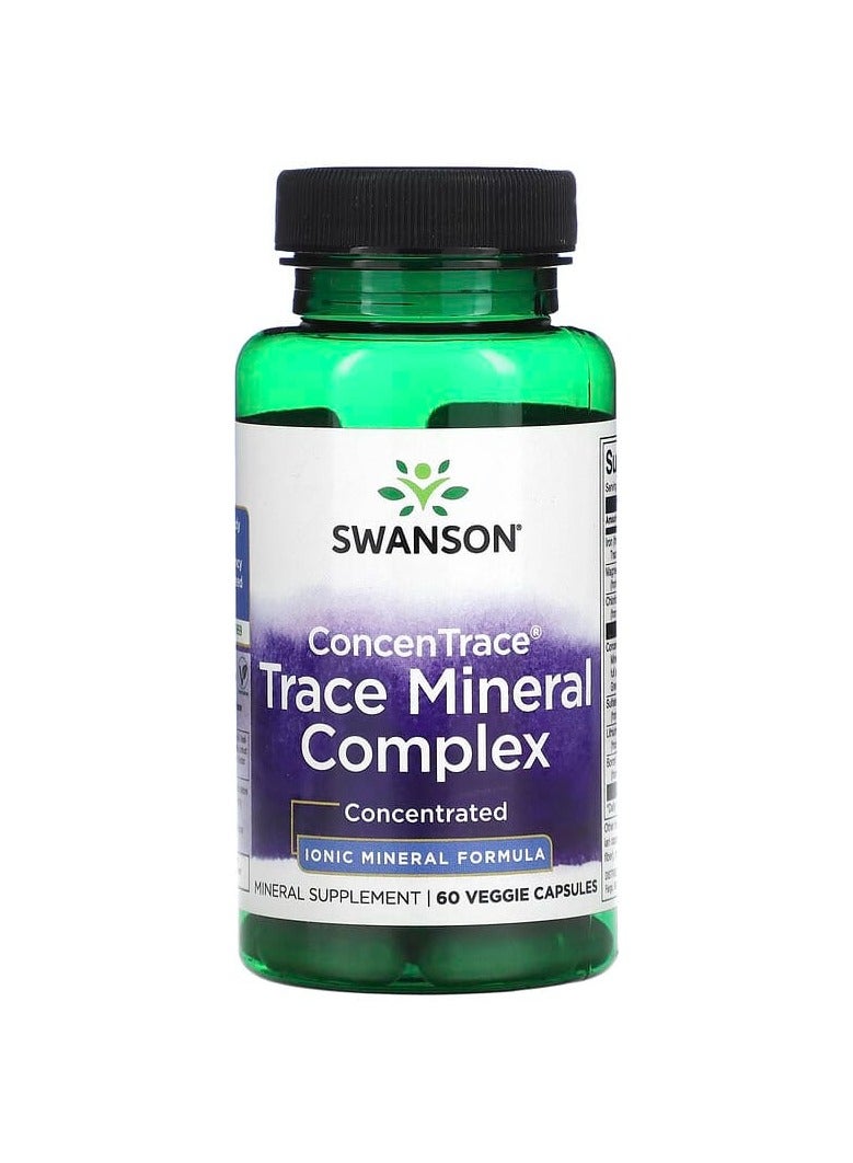 ConcenTrace Trace Mineral Complex 60 Veggie Capsules