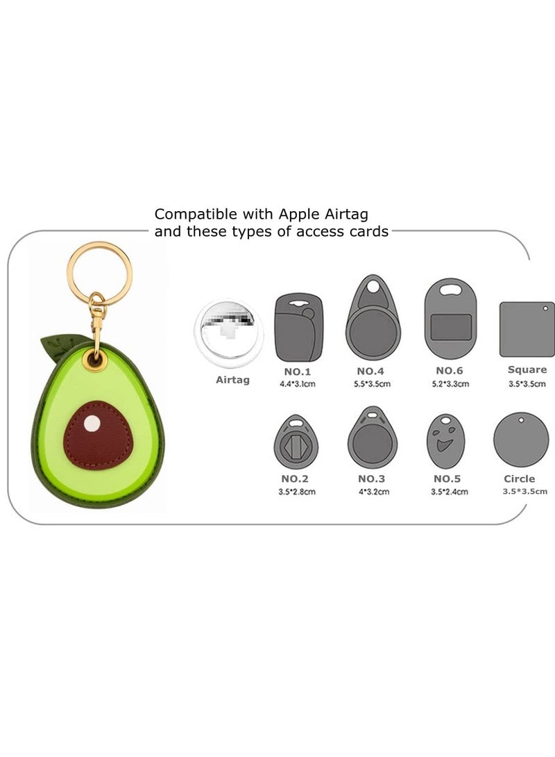 SYOSI 2 Pack 3 in 1 Protective Case Compatible with Huawei Tag / Tile Pro 2022 Mate Apple AirTag / Access Card Keychain Tracker Cover Key Ring for Bag / Suitcase, for Airtags Accessories  - Image 4