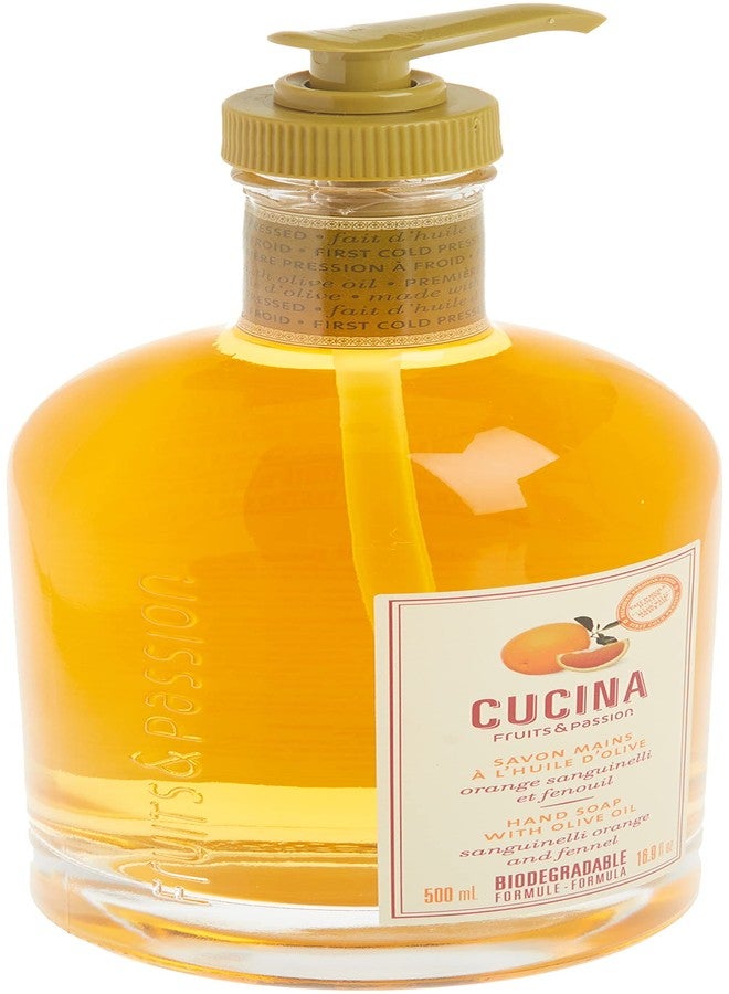 Cucina Sanguinelli Orange and Fennel 16.9 oz Purifying Hand Wash - Image 3