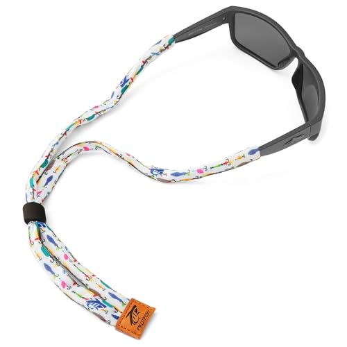 Pilotfish Premium Cotton Eyewear Retainer Sunglass Strap - Multiple Design Options - Soft & Durable Sunglass Holder - Image 1