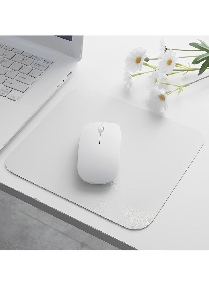 BenQuand PVC Leather Mouse Pad/Non-Slip Mouse Pad/Double Side Mouse Pad/Waterproof Mouse Pad for Computers,Laptop,Office & Home…  - Image 1