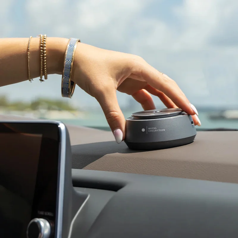 Hotel Collection  Hotel Collection Chauffeur Car Scent Diffuser | Portable Air Freshener | Luxury Nebulizing Diffuser | Aromatherapy Diffuser for Essential Oils | Cordless Super Quiet Device (Oil Not Included)  | Best Price UAE