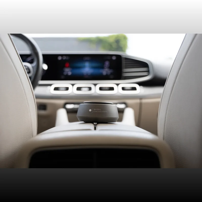 Hotel Collection  Hotel Collection Chauffeur Car Scent Diffuser | Portable Air Freshener | Luxury Nebulizing Diffuser | Aromatherapy Diffuser for Essential Oils | Cordless Super Quiet Device (Oil Not Included)  | Best Price UAE