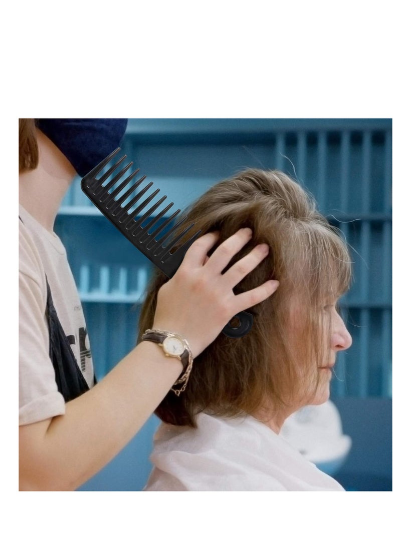 Jumbo  Wide Tooth Comb - An Afro Comb made for Detangling Hair - Detangles Long, Wet or Curly Hair - Made with tough ANTISTATIC Plastic-multicolour - Image 4