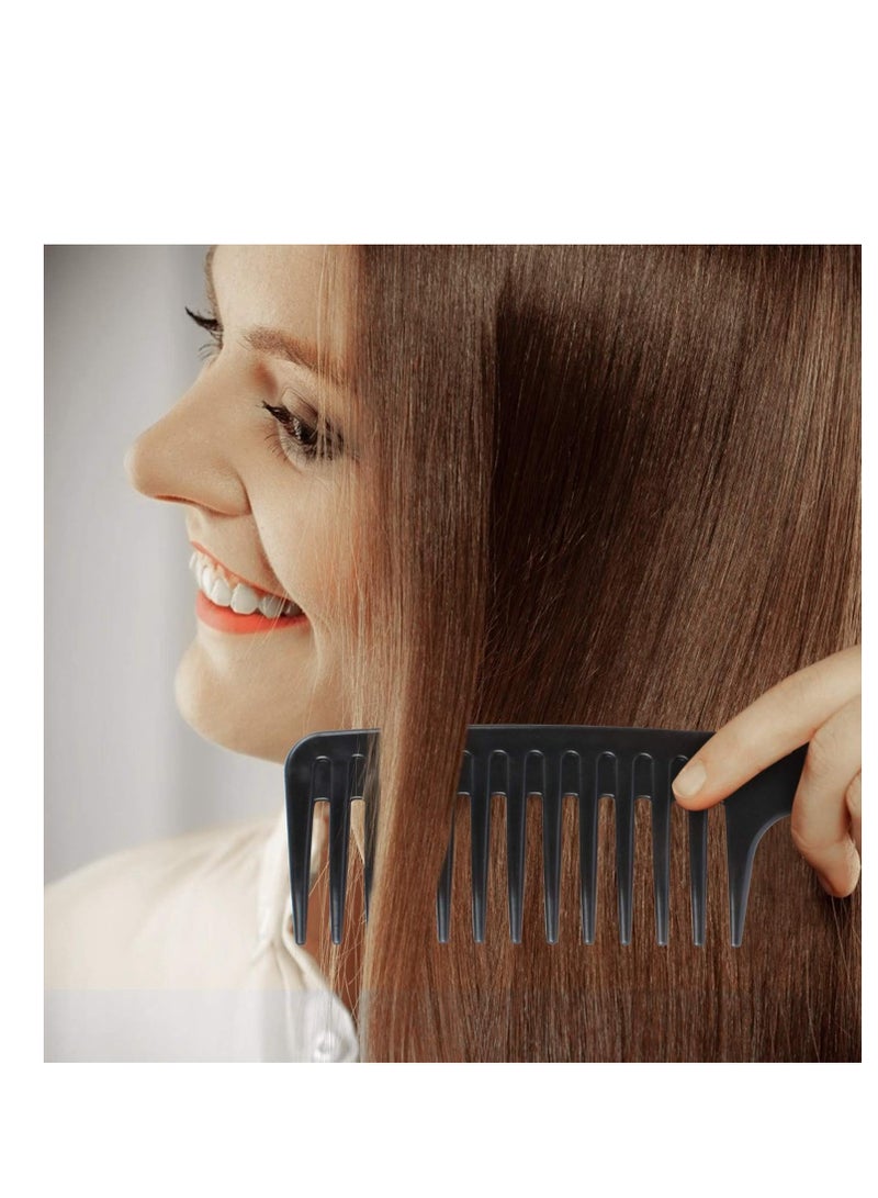 Jumbo  Wide Tooth Comb - An Afro Comb made for Detangling Hair - Detangles Long, Wet or Curly Hair - Made with tough ANTISTATIC Plastic-multicolour - Image 5