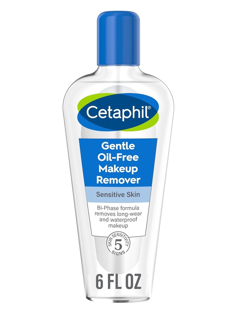 Cetaphil Cetaphil Gentle Waterproof Makeup Remover, 6.0 fl oz  - Image 1