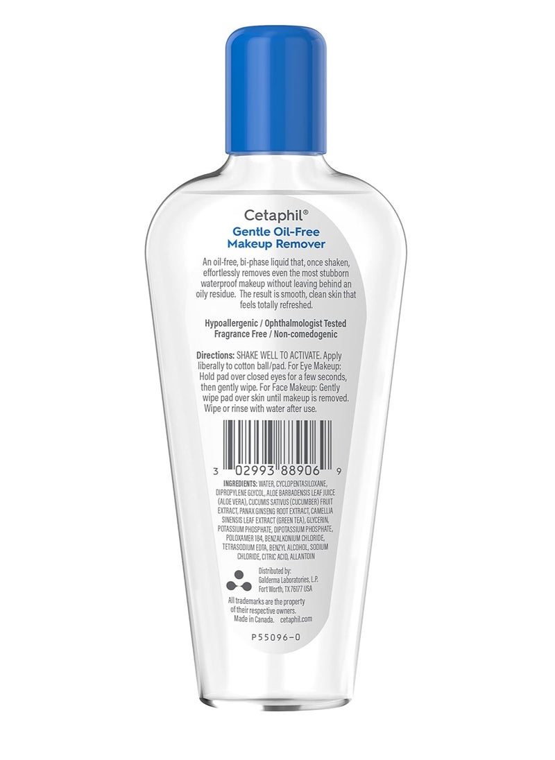 Cetaphil Cetaphil Gentle Waterproof Makeup Remover, 6.0 fl oz  - Image 3