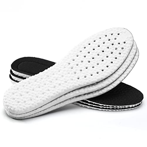 XINIFOOT أحذية XINIFOOT 3 أزواج من النعل المرن لامتصاص الصدمات إدخالات PU المرنة تخفف من آلام القدمين أقصى وسادة مريحة للرجال باللون الأسود - Image 2