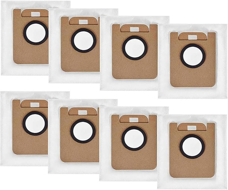 متوافق مع D10 و D10s: أكياس قمامة قابلة للغسل وإعادة الاستخدام مع فلاتر ملحقات (8 قطع) - Image 1