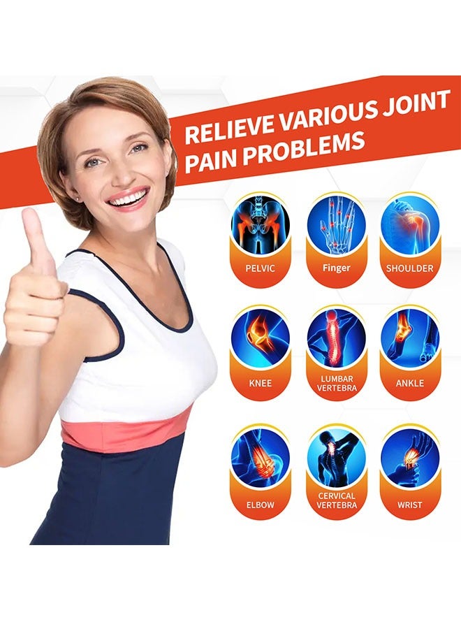 EELHOE Advanced Joint Pain Relief Joint Care Patch for Relieving Shoulder Neck Lumbar Spine Hand Foot Knee Pain and Body Care Patch All-Natural Ingredients for Effective Arthritis Soothing - Image 4
